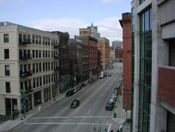 A view overlooking today's Third Ward. Photo by Danielle Chase